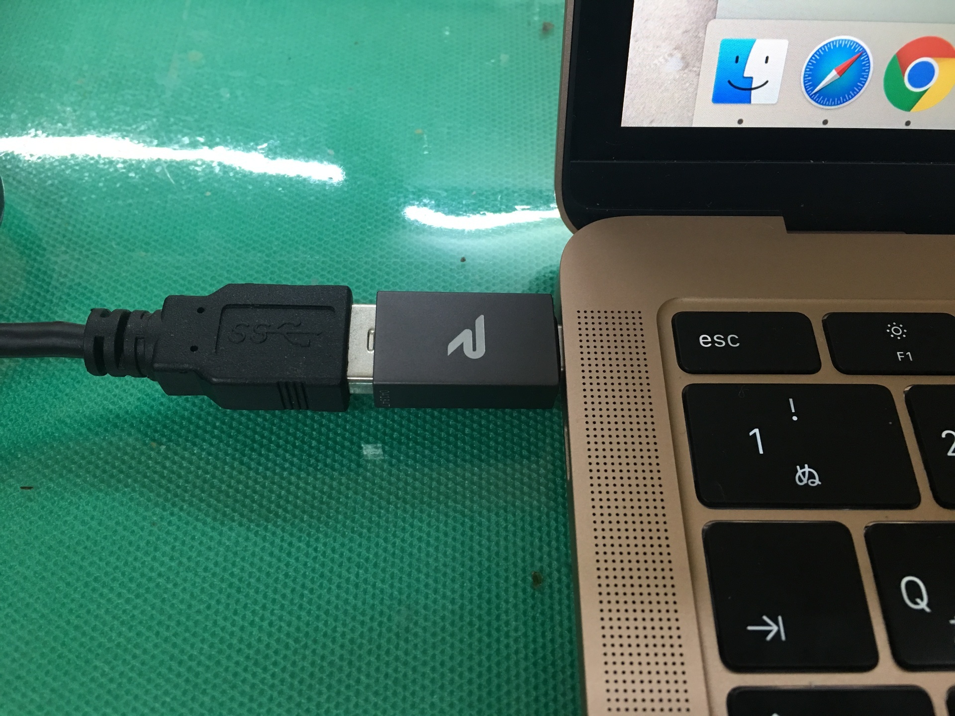 Rampow USB to USB 3.0 変換アダプタを買ってみた。: 佐藤なこのニート日記